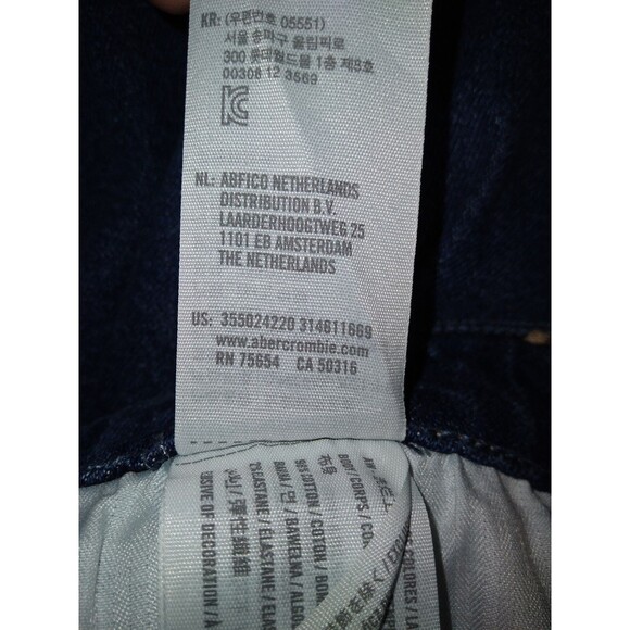 Hollister Ultra High Rise Dad Jeans 1R W25 L31 2 Tone - Picture 11 of 11